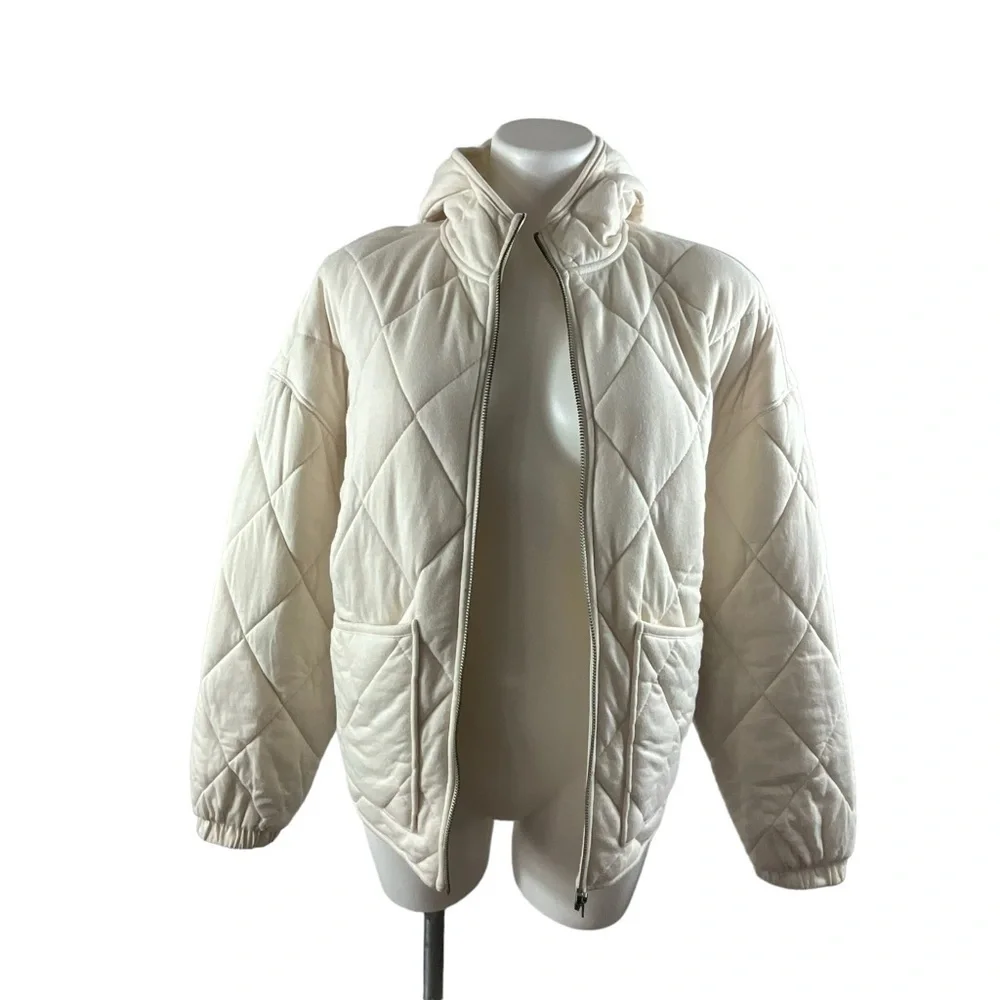 Wild Fable Quilted Puff Hooded Coat